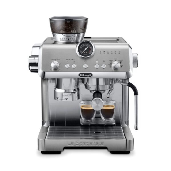 De Longhi La Specialista Opera Espresso Machine Silver from Kings Outlet