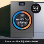 Samsung 5.3 cu. ft. Bespoke AI Vented Smart All-In-One Washer/Electric Dryer Combo AI Home from Kings Outlet