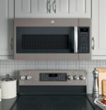 GE 1.9 Cu. Ft. Over-the-Range Microwave Sensor Cooking Steam Cleaning Slate from Kings Outlet