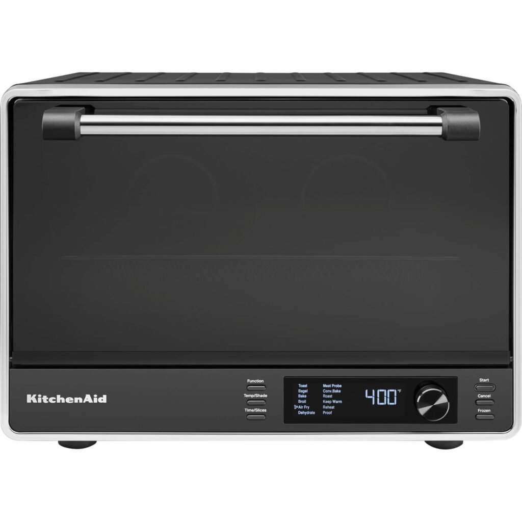 KitchenAid Dual Convection Countertop Oven Air Fry Temperature Probe 120 VAC Black Matte from Kings Outlet