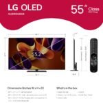 LG 55" Class G4 Series OLED evo 4K UHD Smart webOS TV 2024 from Kings Outlet