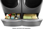 Maytag Washer/Dryer Laundry Pedestal Storage Drawer Metallic Slate from Kings Outlet