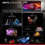 TCL 85" Class QM7K Series 4K UHD HDR QD Mini LED Smart TV Google from Kings Outlet
