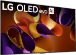 LG 77" Class G4 Series OLED evo 4K UHD Smart webOS TV One Wall from Kings Outlet