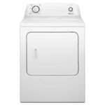 Amana 6.5 Cu. Ft. Electric Dryer Automatic Dryness Control White from Kings Outlet