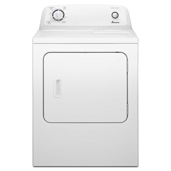 Amana 6.5 Cu. Ft. Electric Dryer Automatic Dryness Control White from Kings Outlet