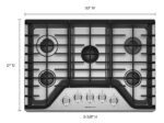 KitchenAid 30" Built-In Gas Cooktop Stainless Steel from Kings Outlet