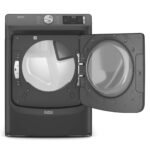 Maytag 7.3 Cu. Ft. Stackable Electric Dryer Extra Power Button Volcano Black from Kings Outlet
