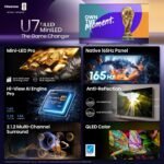 Hisense 100" Class U7 Series MiniLED QLED UHD 4K Smart Google TV 2025 from Kings Outlet