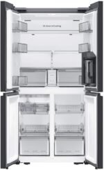 Samsung Bespoke 22 cu. ft. Counter Depth 4-Door French Door Refrigerator Zero Clearance Fit from Kings Outlet