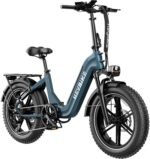 Heybike Ranger S 1000W Foldable Step-Thru Fat-Tire Ebike 55mi Max Range 28mph Max Speed from Kings Outlet