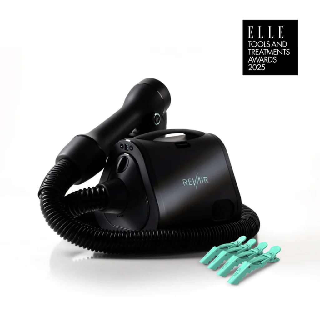 RevAir Reverse-Air Hair Dryer Hair Clips Black from Kings Outlet