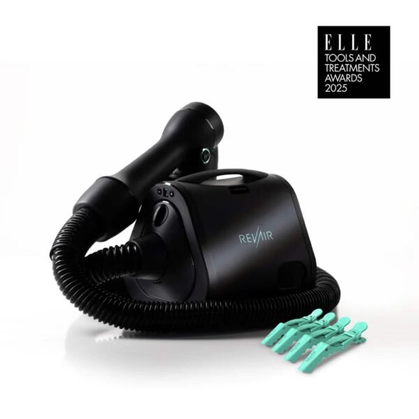 RevAir Reverse-Air Hair Dryer Hair Clips Black from Kings Outlet