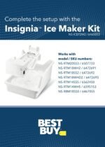 Insignia 18 Cu. Ft. Top-Freezer Refrigerator Handles White from Kings Outlet