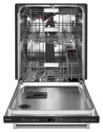 KitchenAid 24" Top Control Built-In Stainless Steel Tub Dishwasher 3rd Rack Fan-Enabled ProDry 44 from Kings Outlet