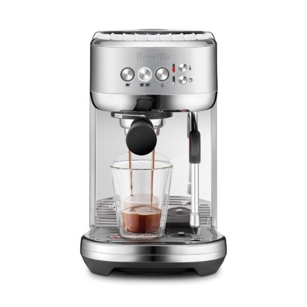 Breville Bambino Plus Espresso Machine 15 bars of pressure Milk Frother Stainless Steel from Kings Outlet