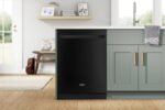 Whirlpool 24" Top Control Built-In Stainless Steel Tub Dishwasher Large Capacity Tall Top Rack from Kings Outlet