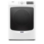 Maytag 7.3 Cu. Ft. Stackable Electric Dryer Extra Power Button White from Kings Outlet