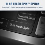 Maytag 4.5 Cu. Ft. High-Efficiency Stackable Front Load Washer Steam Fresh Spin Volcano Black from Kings Outlet