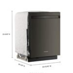 KitchenAid 24" Top Control Built-In Stainless Steel Tub Dishwasher Third Rack Advanced ProDry System from Kings Outlet