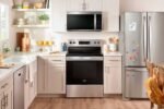 Whirlpool 1.9 Cu. Ft. Over-the-Range Microwave Sensor Cooking Non-Stick Interior Stainless Steel from Kings Outlet