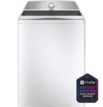 GE Profile 4.9 Cu. Ft. High Efficiency Smart Top Load Washer Smarter Wash Technology from Kings Outlet