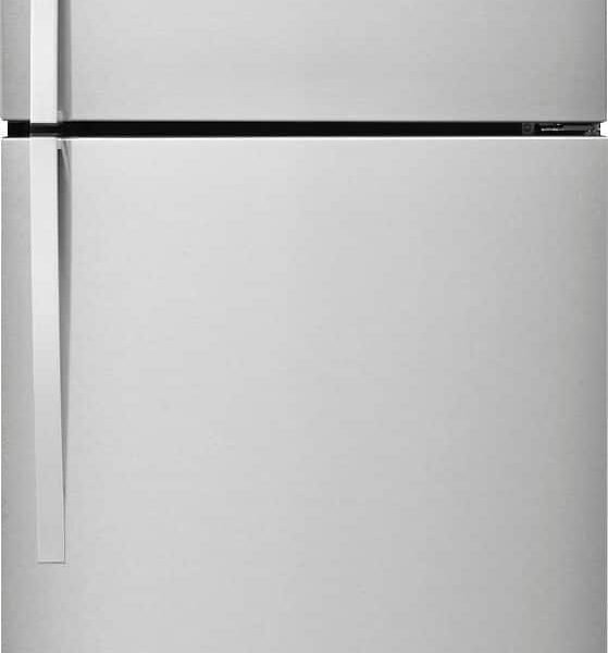 Whirlpool 19.3 Cu. Ft. Top-Freezer Refrigerator Monochromatic Stainless Steel from Kings Outlet