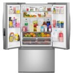 Whirlpool 31 Cu.Ft. French Door Refrigerator Ice Maker Family-Sized Capacity Fingerprint-Resistant Stainless Finish from Kings Outlet