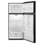 Whirlpool 18 Cu. Ft. Wide Refrigerator Compatible EZ Connect Icemaker Kit Black from Kings Outlet
