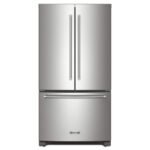 KitchenAid 20 Cu. Ft. French Door Counter-Depth Refrigerator Interior Water Dispenser Stainless Steel from Kings Outlet