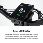 Lectric eBikes XP4 750 Step-Thru Foldable Long-Range eBike Max 85mi/28mph + LevelUp Rack/Seat Post/Elite from Kings Outlet