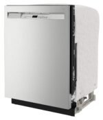 Maytag 24" Front Control Built-In Stainless Steel Tub Dishwasher Dual Power Filtration PowerBlast Cycle from Kings Outlet
