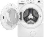 Whirlpool 4.5 Cu. Ft. High Efficiency Front Load Washer Tumble Fresh Option White from Kings Outlet