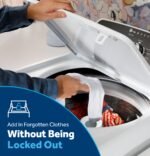 GE 4.5 Cu. Ft. High-Efficiency Top Load Washer Deep Fill Cold Plus White Matte from Kings Outlet