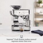 Breville Barista Touch Impress Espresso Machine Brushed Stainless Steel from Kings Outlet