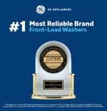 GE 5.0 Cu. Ft. Stackable Smart Front Load Washer Steam SmartDispense Odorblock Ultra Fresh from Kings Outlet