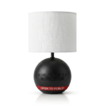 12.5” Mini Black Wood Ball Table from Kings Outlet