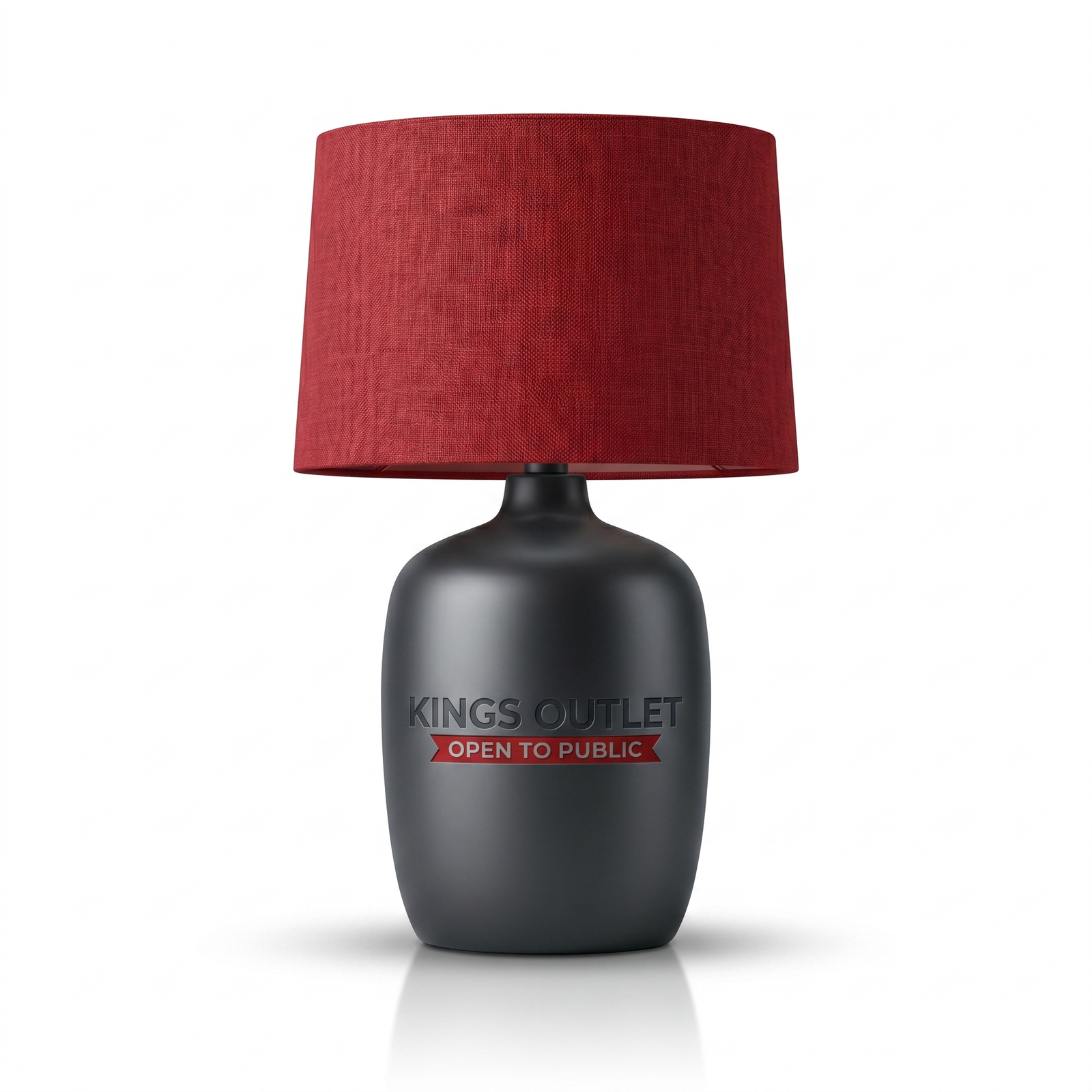 Kings Outlet 20" Black Table Lamp Shade 20" Black Table Lamp Shade from Kings Outlet