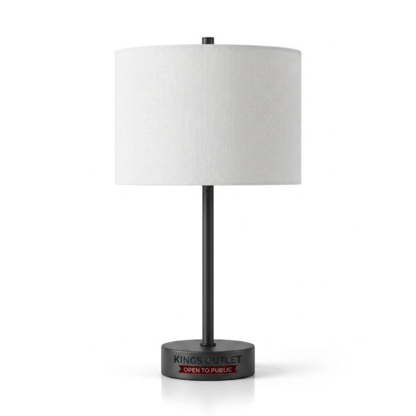 Black Table Lamp from Kings Outlet