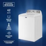 Maytag 4.2 Cu. Ft. High-Efficiency Top Load Washer Deep Fill Option White from Kings Outlet
