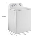 Amana 3.8 Cu. Ft. High Efficiency Top Load Washer High-Efficiency Agitator White from Kings Outlet