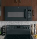 GE 1.9 Cu. Ft. Over-the-Range Microwave Sensor Cooking Steam Cleaning Black from Kings Outlet