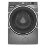 Whirlpool 5.0 Cu. Ft. High Efficiency Smart Front Load Washer FreshFlow Vent System Silver from Kings Outlet