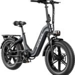 Heybike Ranger S 1000W Foldable Step-Thru Fat-Tire Ebike 55mi Max Range 28mph Max Speed from Kings Outlet