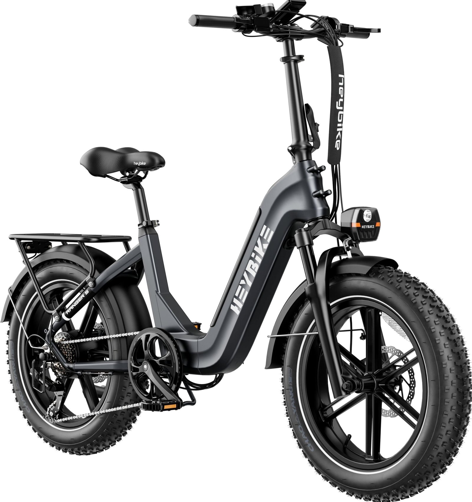 Kings Outlet Heybike Ranger S 1000W Foldable Step-Thru Fat-Tire Ebike 55mi Max Range 28mph Max Speed Heybike Ranger S 1000W Foldable Step-Thru Fat-Tire Ebike 55mi Max Range 28mph Max Speed from Kings Outlet