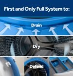 GE 5.0 Cu. Ft. Stackable Smart Front Load Washer Steam SmartDispense Odorblock Ultra Fresh from Kings Outlet
