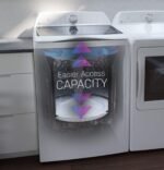 GE Profile 5.4 Cu. Ft. High Efficiency Smart Top Load Washer Smarter Wash Technology from Kings Outlet