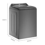 Whirlpool 5.2/5.3 Cu. Ft. High Efficiency Smart Top Load Washer 2 in 1 Removable from Kings Outlet