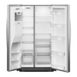 Whirlpool 28.7 Cu. Ft. Side-by-Side Refrigerator TruCool System Fingerprint-Resistant Stainless Finish from Kings Outlet