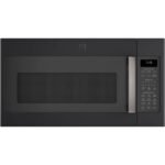 GE 1.9 Cu. Ft. Over-the-Range Microwave Steam Cleaning Black Slate from Kings Outlet